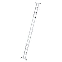 MUNK Teleskopleiter 42,5 x 184 x 19,6 cm (B x H x T)...