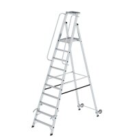 MUNK Podestleiter 4,3m Aluminium alu