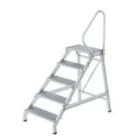 MUNK Podestleiter 3m Aluminium alu