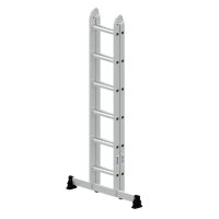 MUNK Multifunktionsleiter 4,7m Aluminium alu