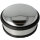 Westcott Türstopper 10 x 4 cm (Ø x H) Gummi/Edelstahl, poliert chrom