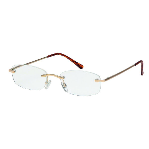Filtral Lesebrille Hamburg +1,5 Unisex Metall gold