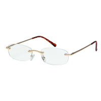Filtral Lesebrille Hamburg +2,0 Unisex Metall gold