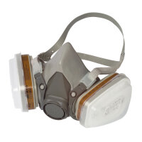3M Halbmaske 6002C A2P2 inkl. 1 Paar Filter gegen...