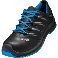 uvex Sicherheitsschuhe uvex 2 trend 44 S3 Leder schwarz/blau