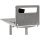 BakkerElkhuizen Tischtrennwand BE Safety Screens Side Panel 80 x 60 cm (B x H) 1cm Schallabsorberklasse: B schwer entflammbar 1,7kg grau
