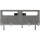 BakkerElkhuizen Tischtrennwand BE Safety Screens Back Panel 160 x 60 cm (B x H) 1cm Schallabsorberklasse: B schwer entflammbar 1,7kg PET, 100 % recycelt grau