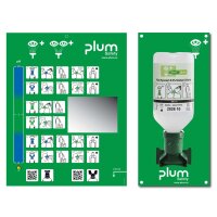 PLUM Augenspülstation 13,5 x 29 cm (B x H) 1 x 500...
