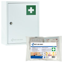 FIRST AID ONLY® Verbandschrank gefüllt DIN 13169...