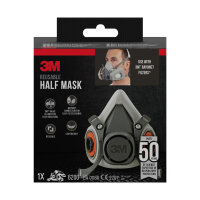 3M Halbmaske 6200PRO M TPE Kunststoff grau