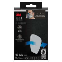 3M Atemfilter 5925PRO10 3M Atemschutzmaske Serie 6000,...