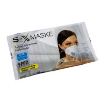 S-X Atemschutzmaske Securex Einweg Unisex FFP2 EN...