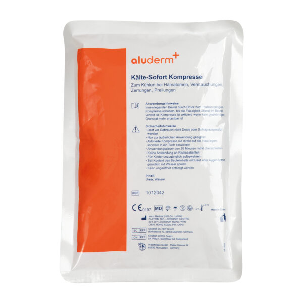 aluderm® Kaltkompresse 21 x 15 cm (B x L) nicht mehrfach verwendbar Kunststoff