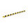DURABLE Warn- und Schutzprofil E8R Kantenschutzprofil 4 x 100 cm (B x L) Polyurethan schwarz/gelb