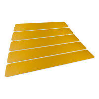 DURABLE Bodenmarkierung Zebrastreifen 200/05 signalgelb 5...