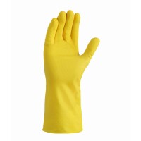 teXXor® Gummihandschuhe NATURLATEX 10 Naturlatex gelb