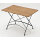 memo Gartentisch Maja 120 x 73 x 80 cm (B x H x T) nicht wetterfest Robinie, lasiert