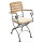 memo Gartenauflage Sitzkissen Breite des Sitzes: 41cm Tiefe der Sitzfläche: 42cm 100 % Polyester natur