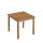 memo Gartentisch Manja 90 x 75 x 90 cm (B x H x T) wetterfest Robinie, lasiert natur