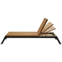 memo Gartenliege Sassa 70 x 33 x 230 cm (B x H x T) 33kg...