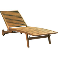 memo Gartenliege Talisa 58 x 31 x 200 cm (B x H x T) 20kg...