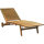 memo Gartenliege Talisa 58 x 31 x 200 cm (B x H x T) 20kg Robinie, lasiert natur