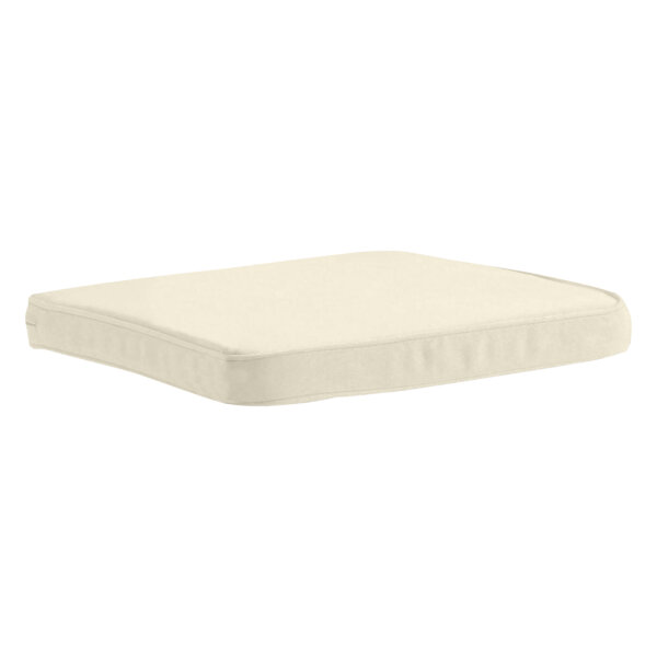 memo Gartenauflage Sitzkissen Breite des Sitzes: 50cm Tiefe der Sitzfläche: 47cm 100 % Polyester natur