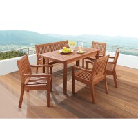 memo Gartenstuhl Cansa Niedriglehner 59 x 90 x 62 cm (B x...