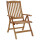 memo Gartenstuhl Calea Hochlehner 61 x 113 x 65 cm (B x H x T) Robinie, lasiert natur