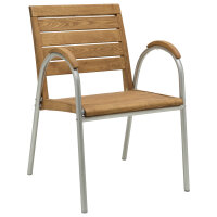memo Gartenstuhl Solano Niedriglehner 54,5 x 83 x 59,7 cm...
