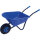 pro-bau-tec Kinderschubkarre 20l Mulde: Polypropylen, Rahmen: Stahl, pulverbeschichtet blau