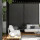 barths Zubehör Terrassenüberdachung Louvre Seitenwand Best Terrassenüberdachung Cadiz 49940050 93 x 229 x 5 cm (B x H x T) Aluminium anthrazit