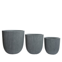 KAEMINGK Blumentopf Lennox 31 x 31,5 cm, 37 x 37,5 cm, 44...