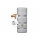4rain Regentonne QUADRO 40 x 118 x 42 cm (B x H x T) 170l Polyethylen betongrau