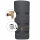 4rain Regentonne QUADRO 40 x 118 x 42 cm (B x H x T) 170l Polyethylen graphite grey