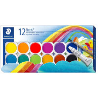 STAEDTLER® Farbkasten Noris® 12 Farben gelb,...