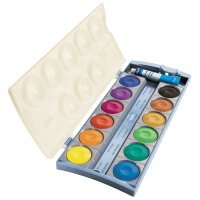 Pelikan Farbkasten K12® eco 12 Farben schwarz,...