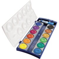 Pelikan Farbkasten K12® 12 Farben farbig sortiert...