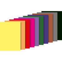 HEYDA Fotokarton DIN A3 300g/m² Papier sonnengelb,...
