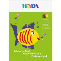 HEYDA Fotokarton DIN A3 300g/m² Papier sonnengelb,...