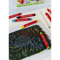 Faber-Castell Wachsmalstift Jumbo 2 x 12 cm (Ø x...