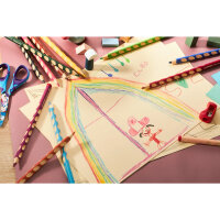 STABILO® Buntstift EASYcolors farbig sortiert 12...