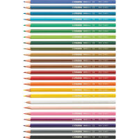 STABILO® Buntstift GREENcolors farbig sortiert 24...