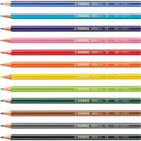 STABILO® Buntstift GREENcolors 12 Buntstifte (rosa,...