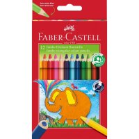 Faber-Castell Buntstift Triangular Jumbo farbig sortiert...