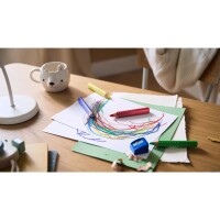 Faber-Castell Buntstift Grippy farbig sortiert 6 St./Pack.