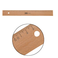 M+R Lineal 40cm Buchenholz buche