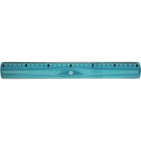 Soennecken Lineal oeco 30cm PET, 100 % recycelt ocean blue