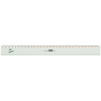 M+R Lineal For Lefties 16cm Kunststoff glasklar