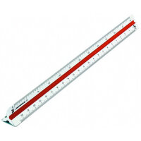 RUMOLD Dreikantmaßstab 160 30cm Berufsschule 2:...
